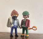 Playmobil Victorian Sherlock Holmes Detective Figure 4501 Vintage & Cat Burglar