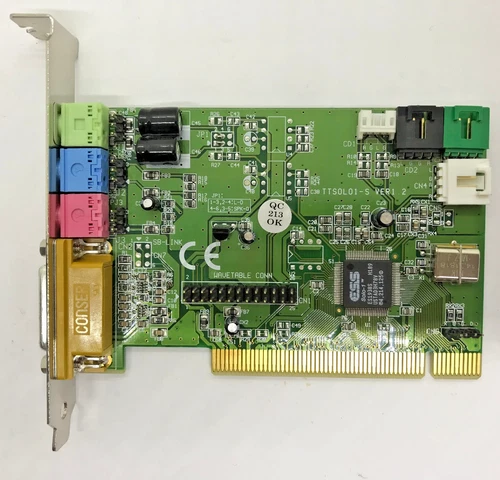 TERRATEC PROMEDIA TTSOLO1-S VER:1.2 SOUNDKARTE PCI # GK11757