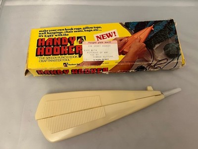 Happy Hooker Speedy Punch Hook Craft master Tool, New In Box, Box Damaged