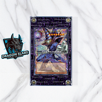 Yugioh Hieroglyphs Purple Dark Magician Girl Card Extended Art Case