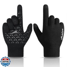Achiou Winter Gloves, Glove for Men Women, Upgraded Touch Screen Texting Warm