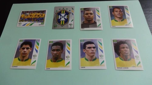 8 images GERMANY 2006 - WORLD CUP - BRAZIL - LOT 1 including BADGE