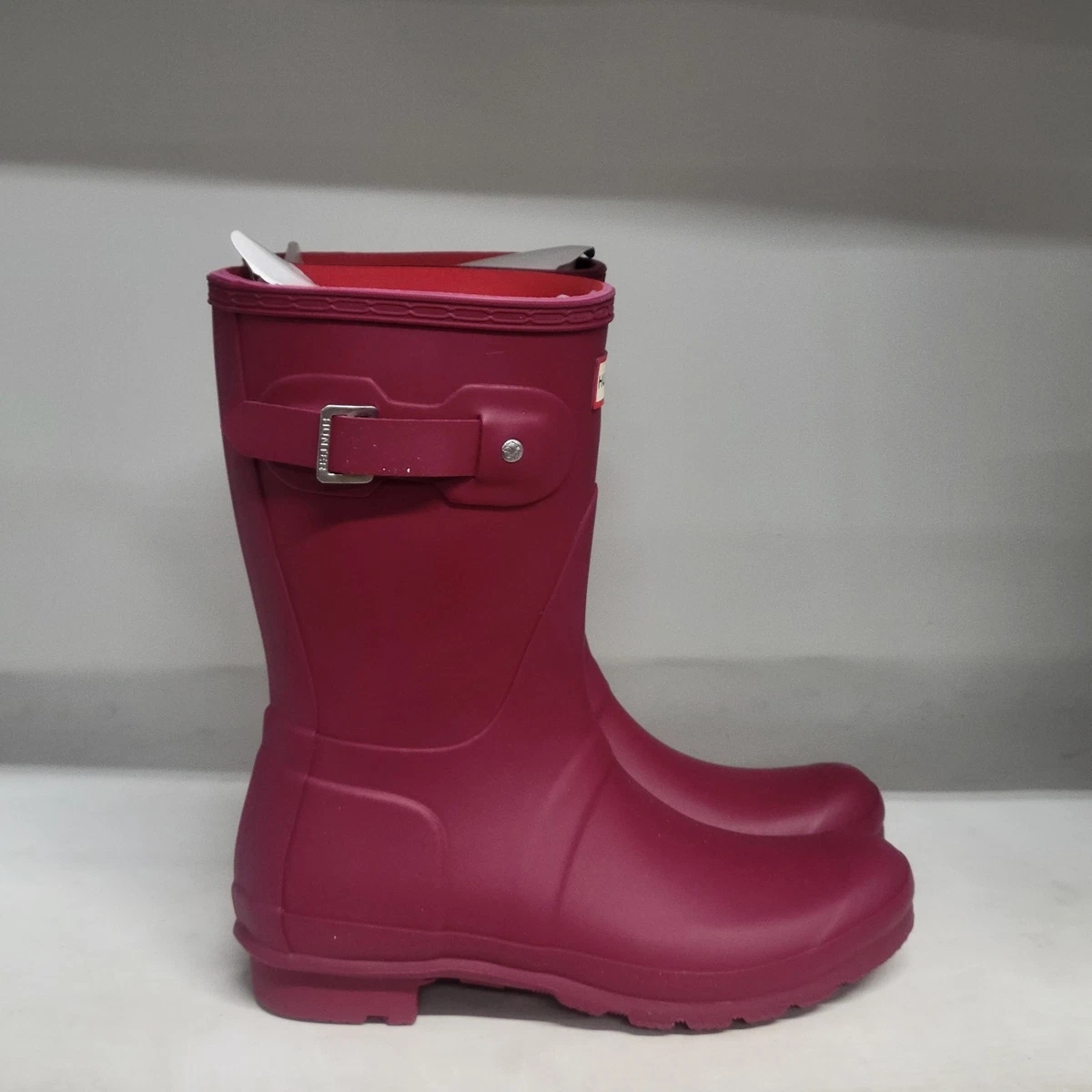 Hunter Red Rain Boots for Women for sale - eBay