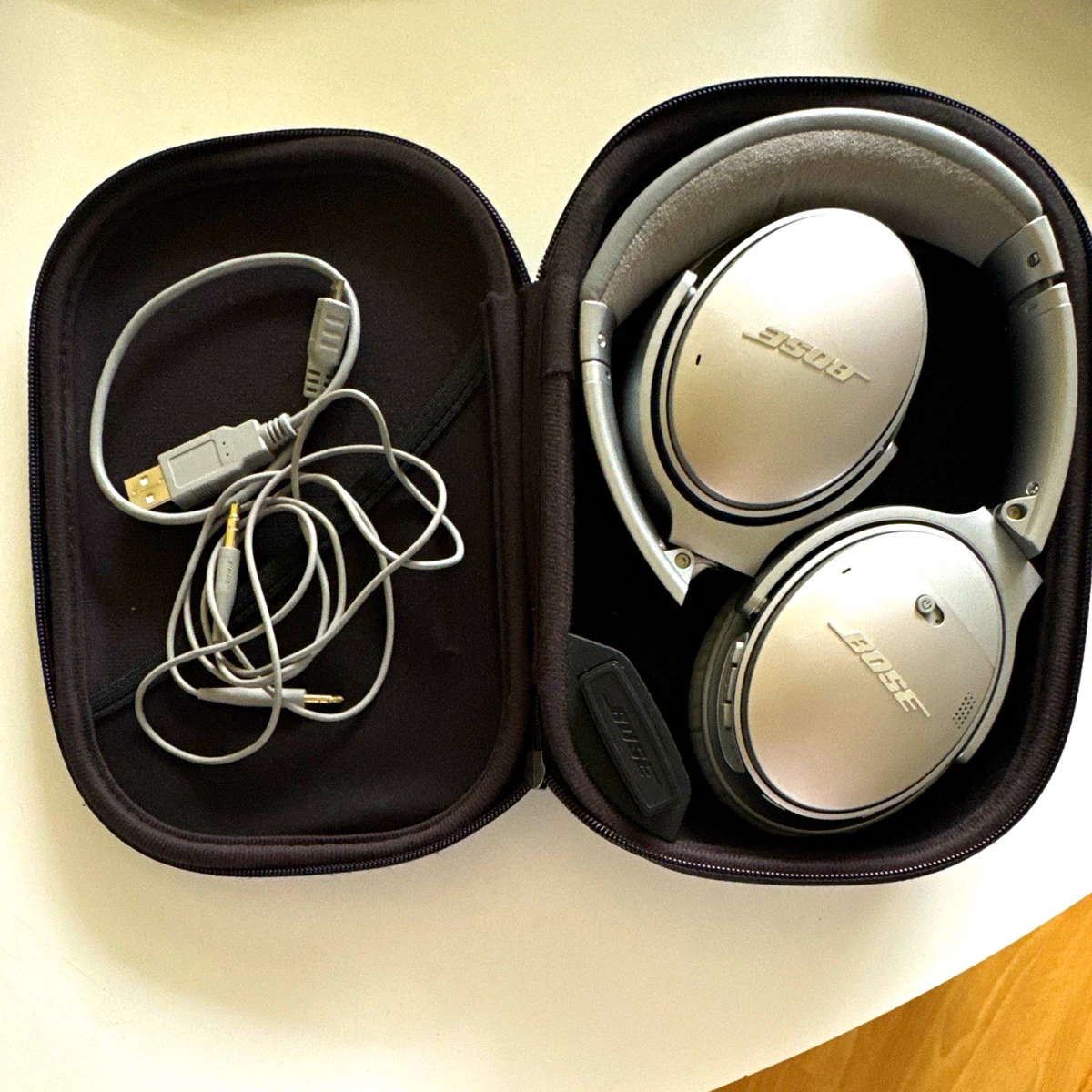 Silver Bose QuietComfort 35 Headphones for sale | eBay