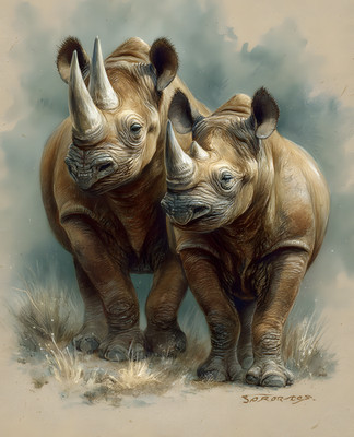 8x10 Wildlife Nature Animal Art Print - 684288493