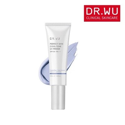 DR WU Perfect Skin Cool Tone Up Prebase UV Color Corr SPF50+ PA+++ 45 ml NUEVA