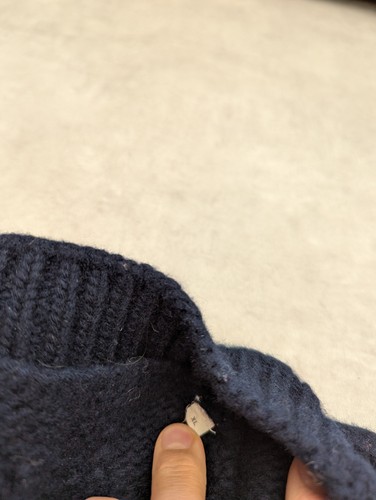 Kent Curwen Jumper Mens M L Wool V Neck Cricket Tennis David Beckham Cable Knit - Picture 6 of 8