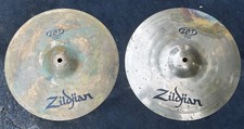 Zildjian ZBT 13" Hi-Hat cymbals, sheet bronze made in USA Hihat