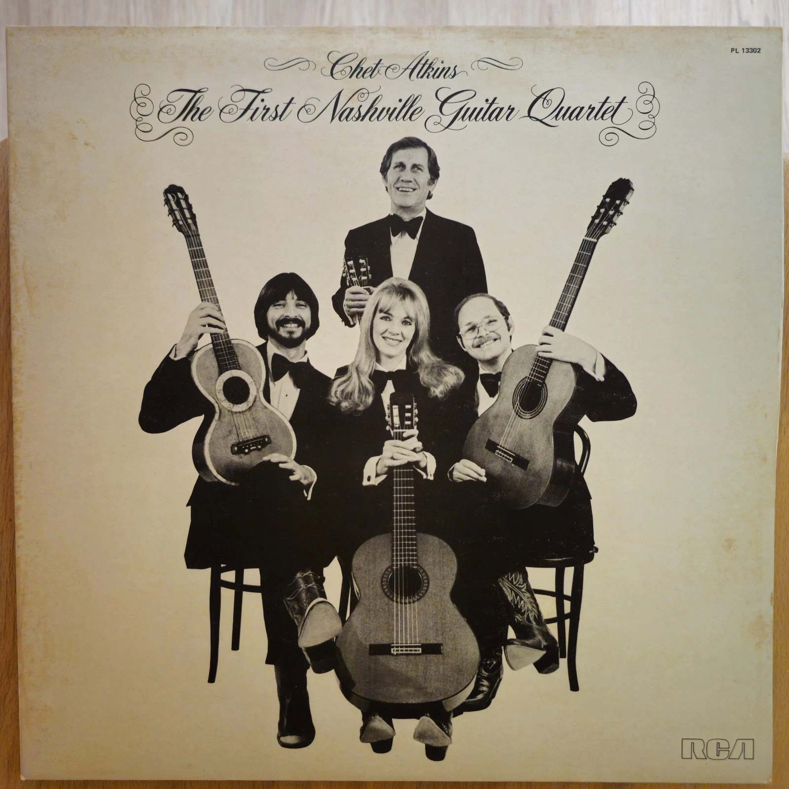 Chet Atkins The First Nashville Guitar Quartet Vinyle LP RCA 1979 33t