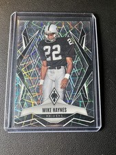 Mike Haynes Silver Lazer 2025 Panini Phoenix #47 Las Vegas Raiders
