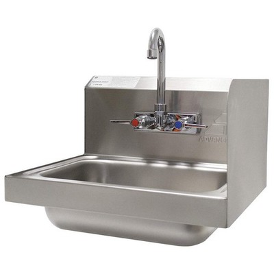 ADVANCE TABCO  Hand Sink,Rect,14'' x 10'' x5'' 29VK78