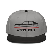 For 360 GLT 1982-1990 Fans Cap Car Graphic Snapback Hat Birthday Gift Racing