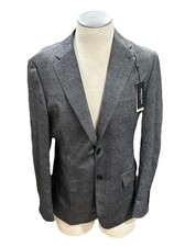 Kenneth Cole Blazer Medium Grey Suit Jacket Mens Sport Coat