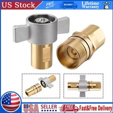 1 Inch PT Wet-Line Wing Nut Hydraulic Quick Disconnect Coupler / Coupling Set US