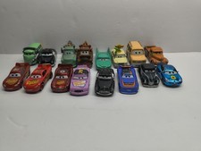 Disney Pixar Cars Diecast Lot 1:55 Mattel Lightning McQueen Mater The King 16