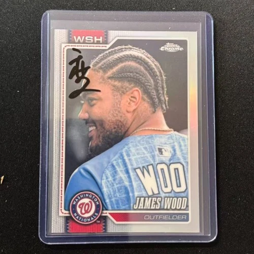 ⚙️BN 2026 TOPPS CHROME BASEBALL IMAGE VARIATION REFRACTOR JAMES WOOD