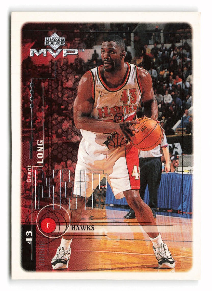 1999-00 Upper Deck MVP Grant Long #6 Atlanta Hawks
