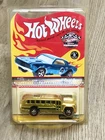HOT WHEELS RED LINE CHICAGO 5TH NATIONALS GOLD S COOL BUS MINT ON PERFECT CARD