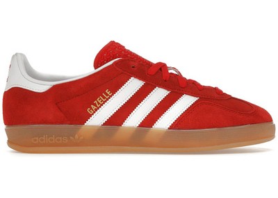 Size 5 adidas Gazelle Indoor Better Scarlet