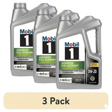 Mobil 1 Advanced Fuel Economy 0W-20 Motor Oil 5 Qt 124185 - 3 Pack 22.65 per gallon