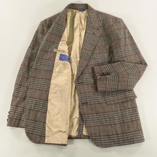 VTG Pendleton Sport Coat 42R Multicolor Tweed Glencheck Houndstooth Blazer Mens