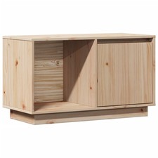 Solid Wood Pine TV Cabinet Living Room TV Stand Furniture Multi Colours vidaXL