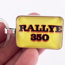 Vintage Oldsmobile Rallye 350 Cutlass Emblem 1 X 1.25 Diameter Keychain
