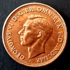 1943 Australia Penny — photo from another recent sale