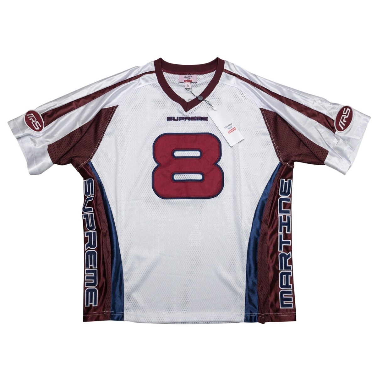 ユニフォーム Supreme Martine Rose Football Jersey XL Supreme Martine Rose Football Jersey White Size XL | eBay
