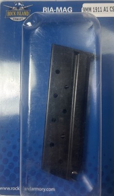 Rock Island Armory RIA-MAG 1911 A1 CS 9mm 8-Round Factory Magazine