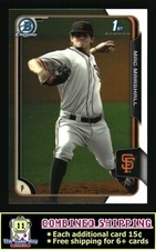 2015 Bowman Draft Chrome #113 Mac Marshall San Francisco Giants