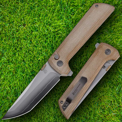 North Mountain Blade Chop Folding Knife 3½″ SLD-Magic Steel Blade