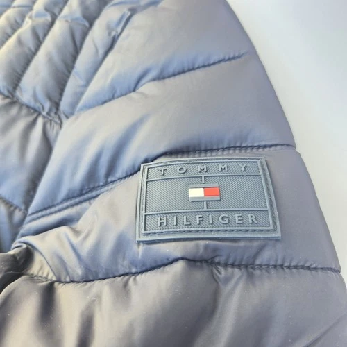 Tommy Hilfiger Ultra Loft Lightweight Puffer Jacket Mens X-Small Midnight NEW image 8