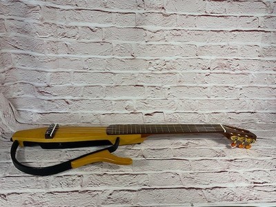 YAMAHA サイレントギター SLG-100N ケース有り 小平市にて YAMAHA サイレントギター SLG-100NW ソフトケース付き を