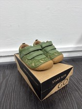 Start Rite Shoes Boys/ khaki Dino Nubuck/leather/Dinosaur Infant Uk 4.5