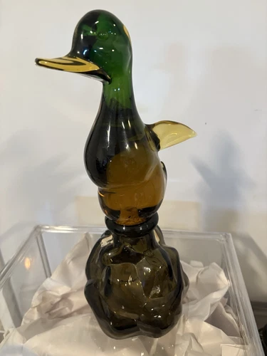 Luxardo Murano Art Glass Duck Decanter c1960.