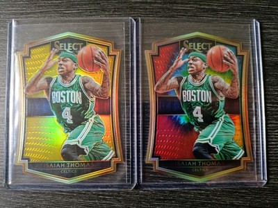 2015-16 Panini Select - Prizm Die Cut - Isaiah Thomas #134 /10 & /25