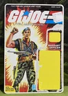 Vintage 1985 G.I. Joe FLINT v1 Full UNCUT Peach File Card Back GI G.I.Joe ARAH