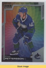2020-21 O-Pee-Chee Platinum Rainbow Color Wheel Elias Pettersson #148 READ 12g7