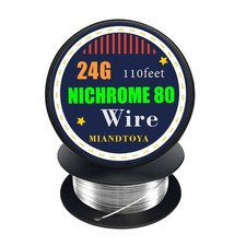 Nichrome Wire 24 Gauge 110ft High Temp Resistance Bendable Craft Wire