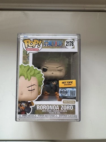 One Piece Hot Topic Roronoa Zoro LE 3500 Funko Pop 2178 Egghead Arc