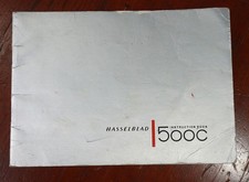 HASSELBLAD 500C INSTRUCTION BOOK, 4108/3E 22-1064/227111