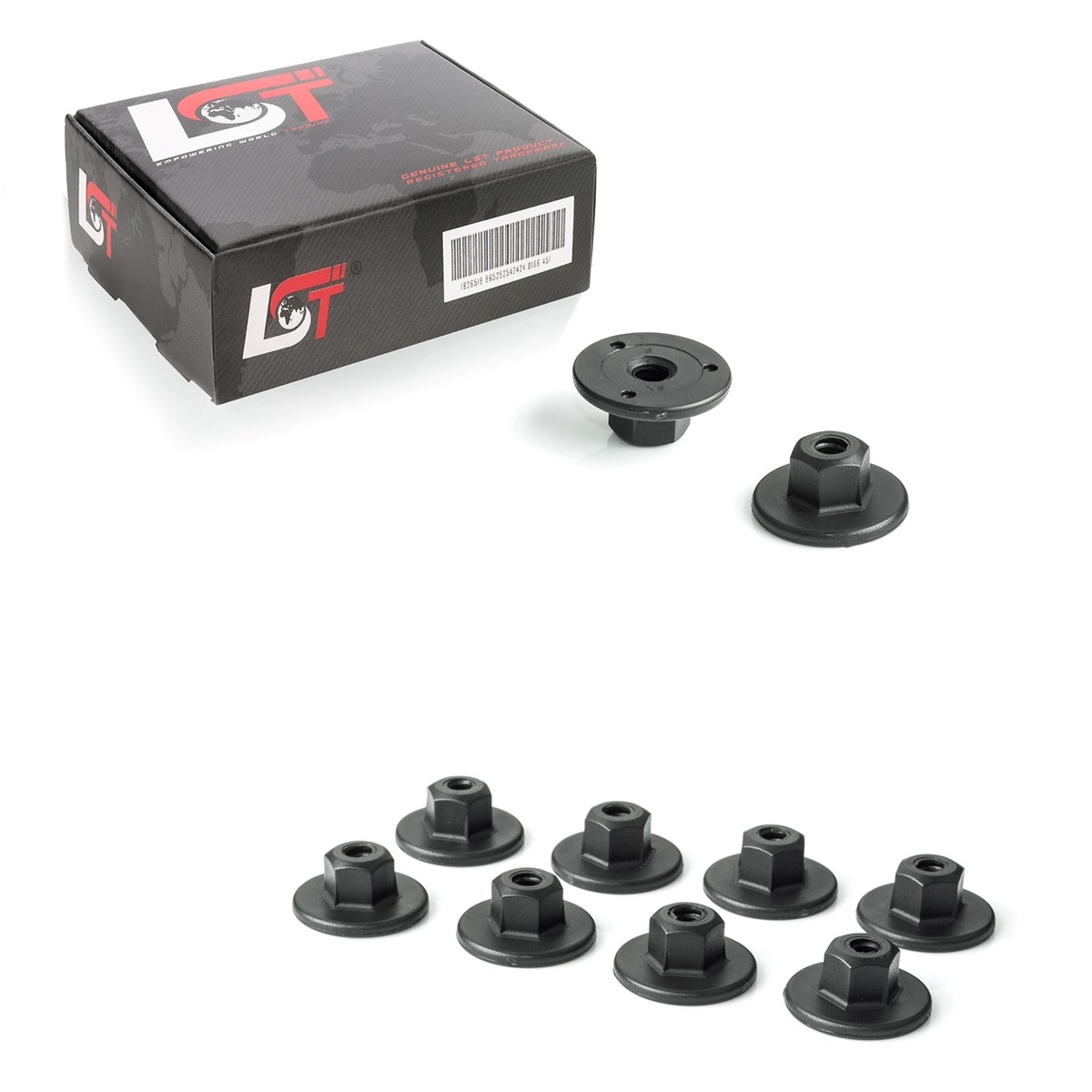 10x Engine Insulation Fastening Plastic Nut for BMW X3 E83 X5 E53
