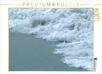 Calvendo Puzzle The Spray On The Beach | 1000 Pieces, Finished Size 25.2 × 18.9