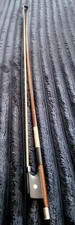 VERY RARE English silver mounted violin bow by W.E. Hill & Sons, unstamped
