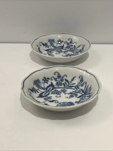 Blue Danube China Set Of 2 Fruits, Dessert, Sauce Bowls 5 1/4” D