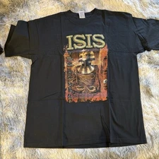ISIS Band T-shirt  Post Metal  Men’s XL ,  Resurrection Mexico Tour . Mummy Y2K