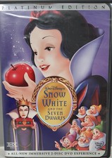 Walt Disney's Snow White and the Seven Dwarfs Platinum Edition 2 DVD SET