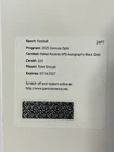 2025 Donruss Optic Football Black Gold Tyler Shough #223