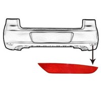 VAN Wezel RüCkstrahler Reflektor Rechts Passend FüR VW Golf VI 5K1
